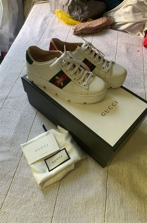 bergdorf goodman gucci sneakers|cost of Gucci shoes.